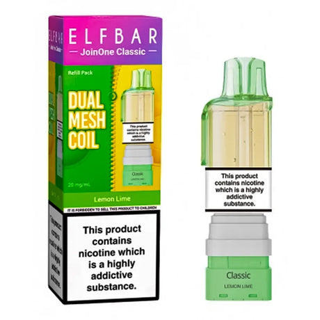 Lemon Lime Elf Bar JoinOne15 Classic Prefilled Pods