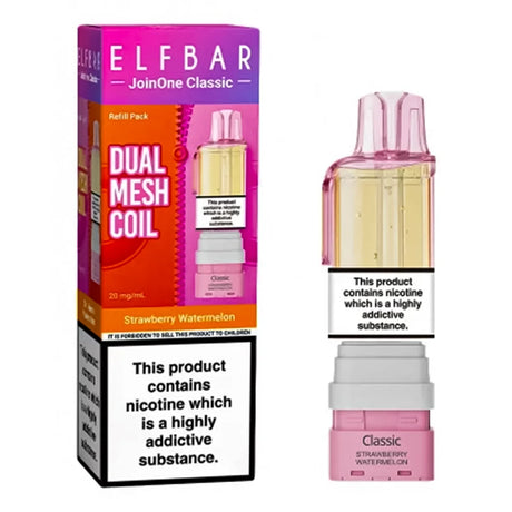 Strawberry Watermelon Elf Bar JoinOne15 Classic Prefilled Pods