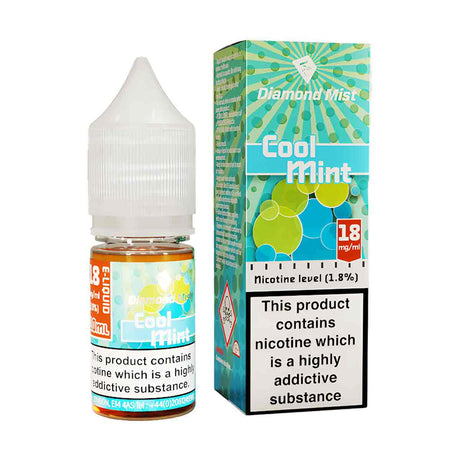 Cool Mint Diamond Mist 50/50 Nic Salt E-Liquid