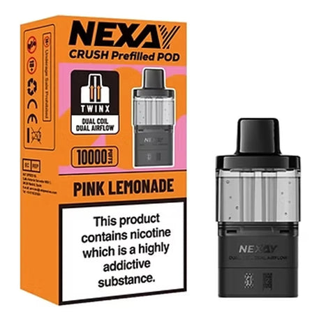 Pink Lemonade Nexay Crush 10K Prefilled Pods