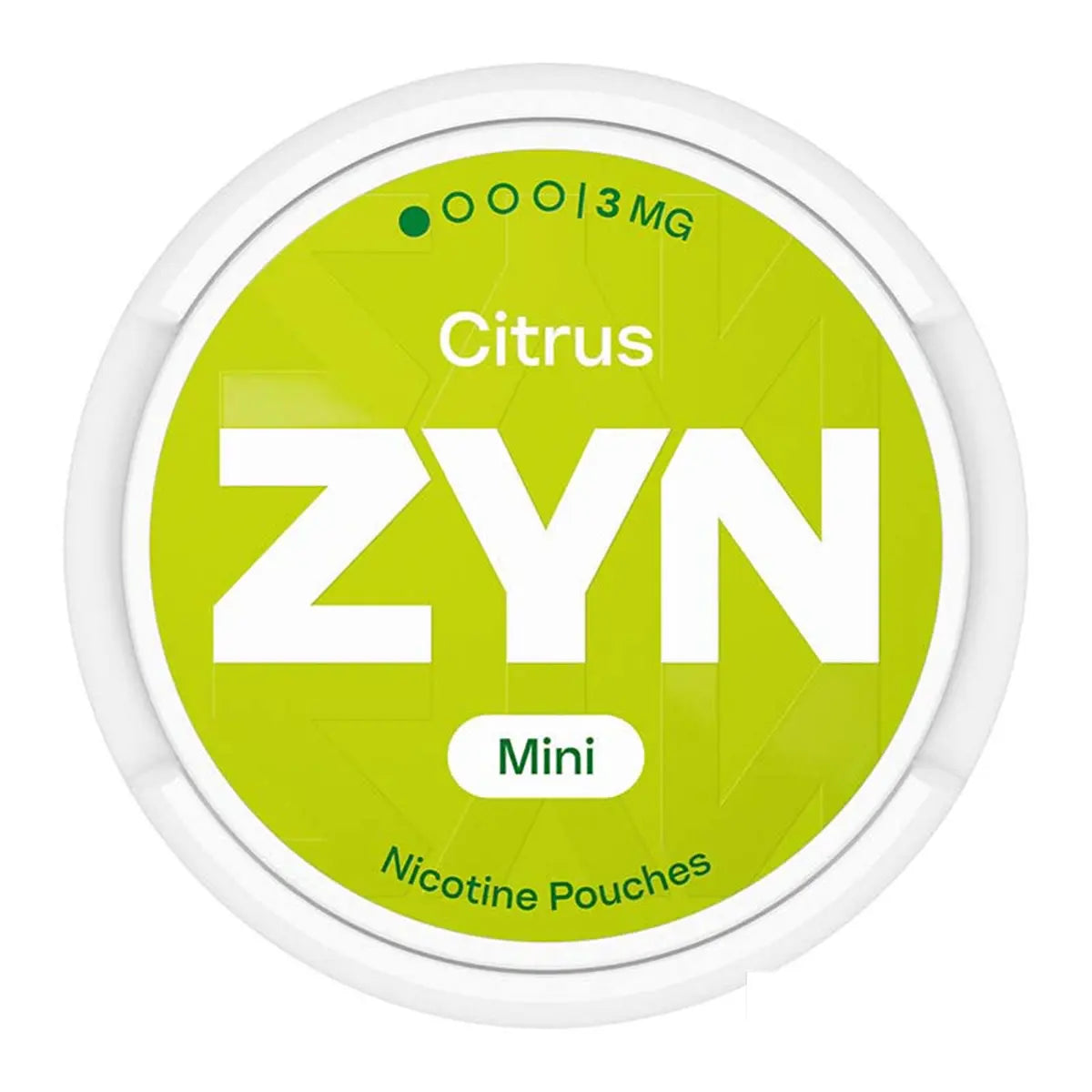 Citrus Zyn Nicotine Snus Pouches