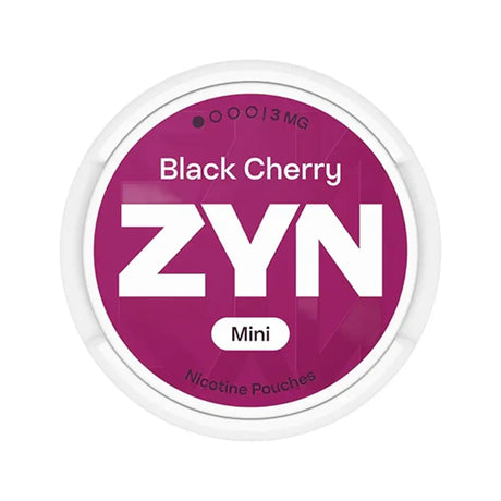 Black Cherry Zyn Nicotine Snus Pouches