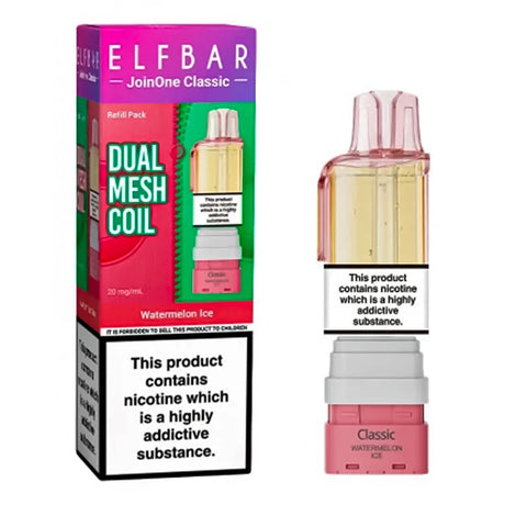 Watermelon Ice Elf Bar JoinOne15 Classic Prefilled Pods