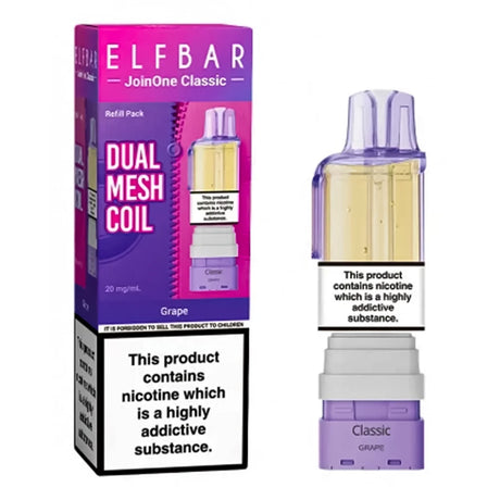 Grape Elf Bar JoinOne15 Classic Prefilled Pods