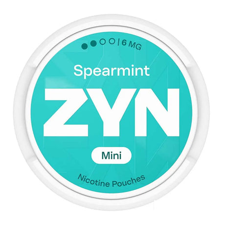 Spearmint Zyn Nicotine Snus Pouches