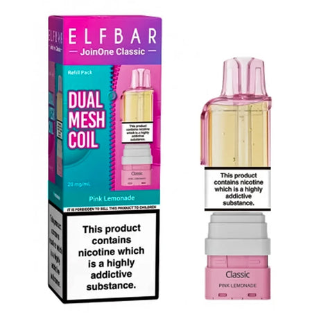 Pink Lemonade Elf Bar JoinOne15 Classic Prefilled Pods