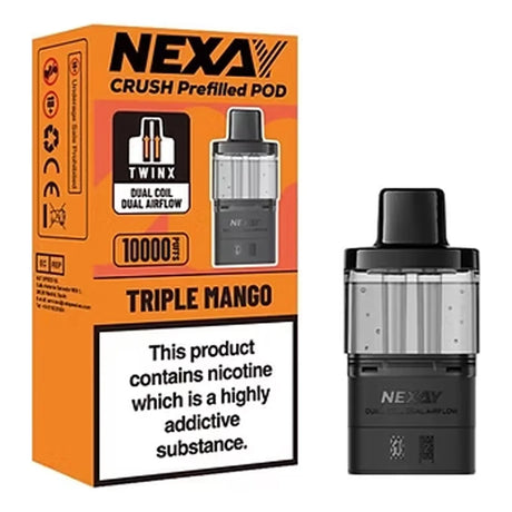 Triple Mango Nexay Crush 10K Prefilled Pods