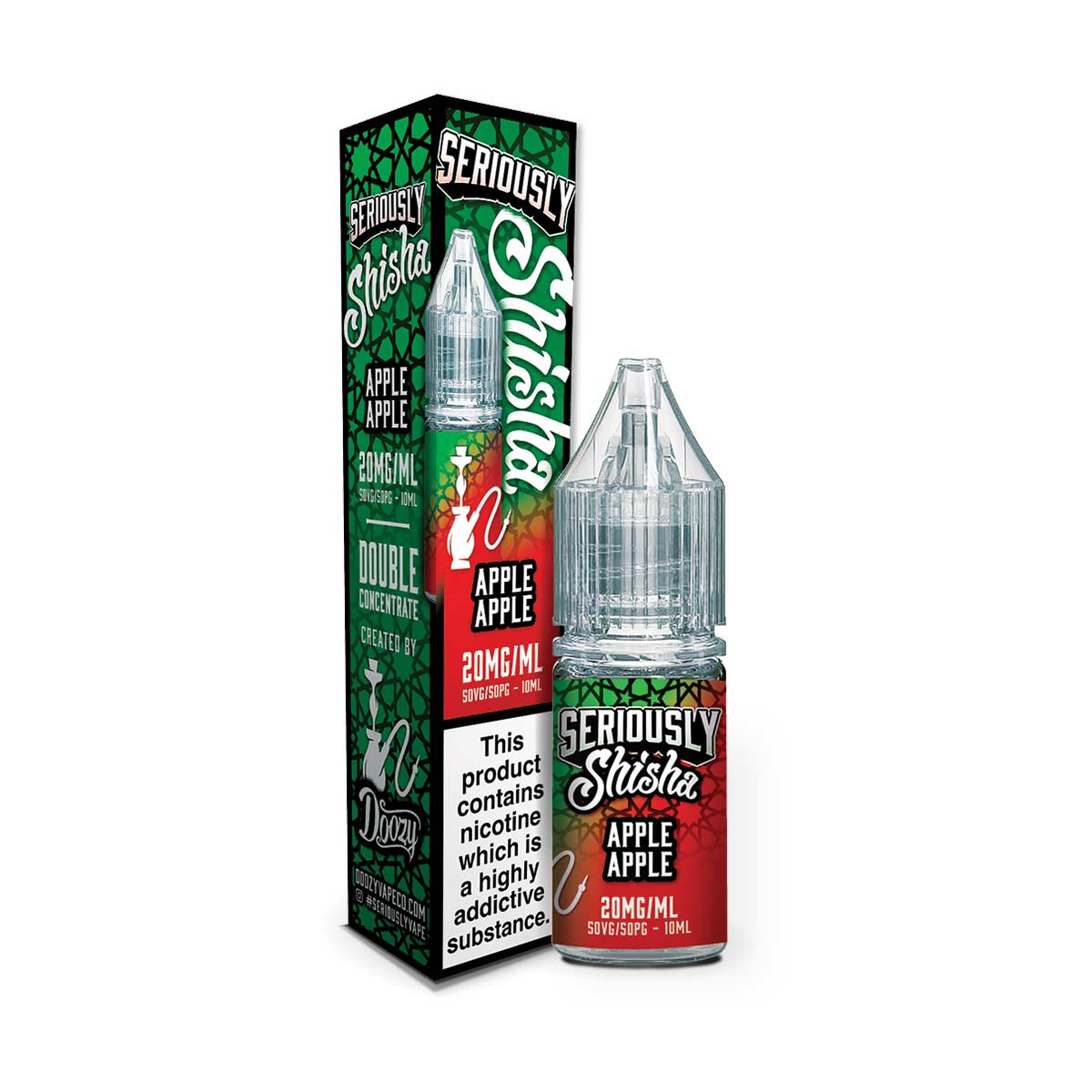 Apple Apple Doozy Vape Seriously Shisha Nic Salt