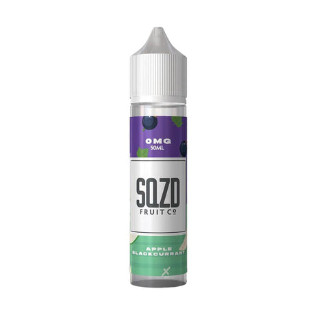 Apple Blackcurrant SQZD shortfill e liquid 50ml