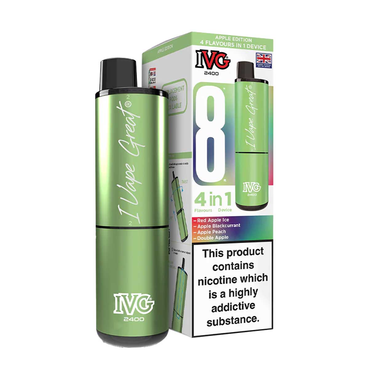IVG 2400 Rechargeable Vape Kit