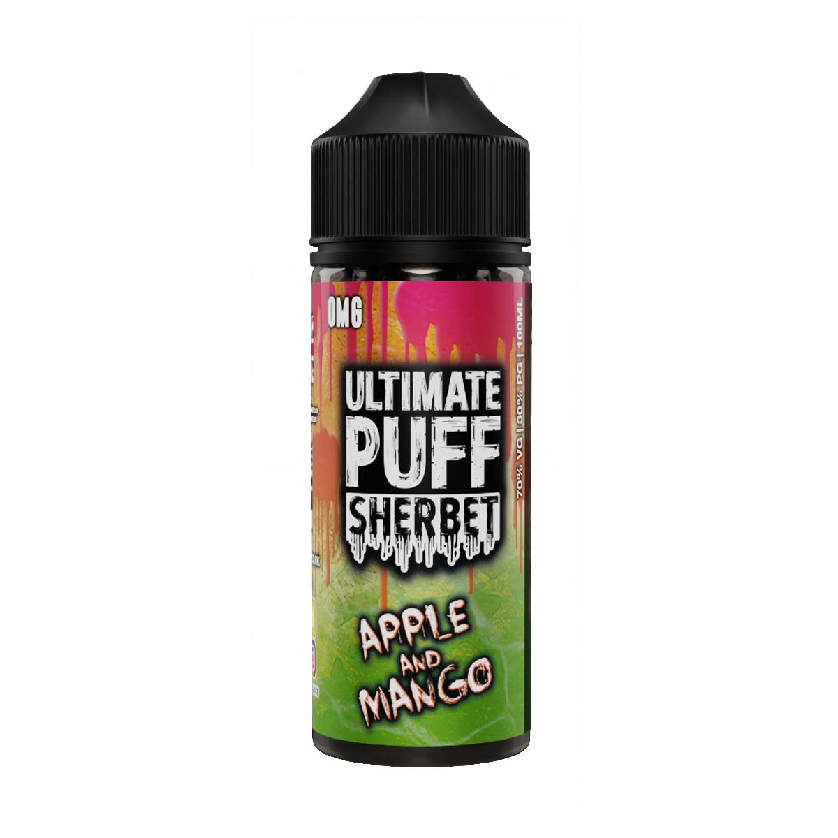 Apple and Mango Ultimate Puff Sherbet Shortfill E-liquids 100ml