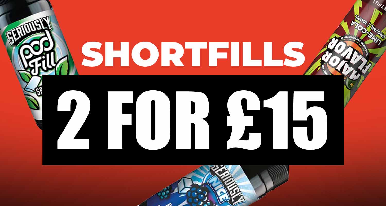 Shortfills 2 for 15 Deal - Grey Haze UK Shop