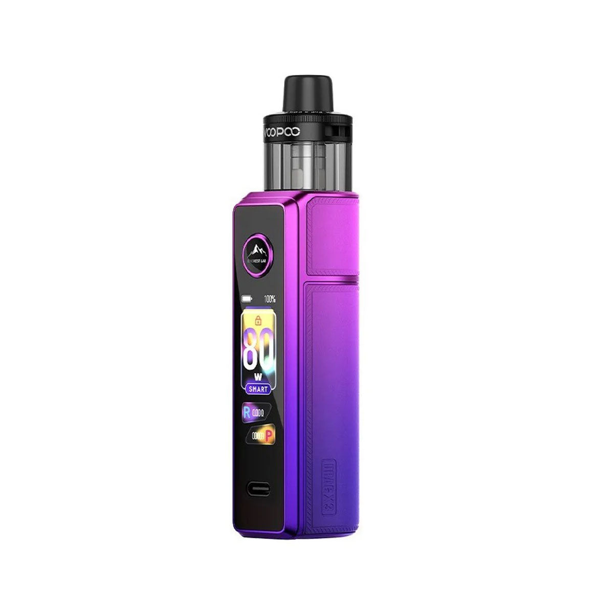 Voopoo Drag X3 Kit 80W - Pod Mod From 25.99 | Grey Haze UK