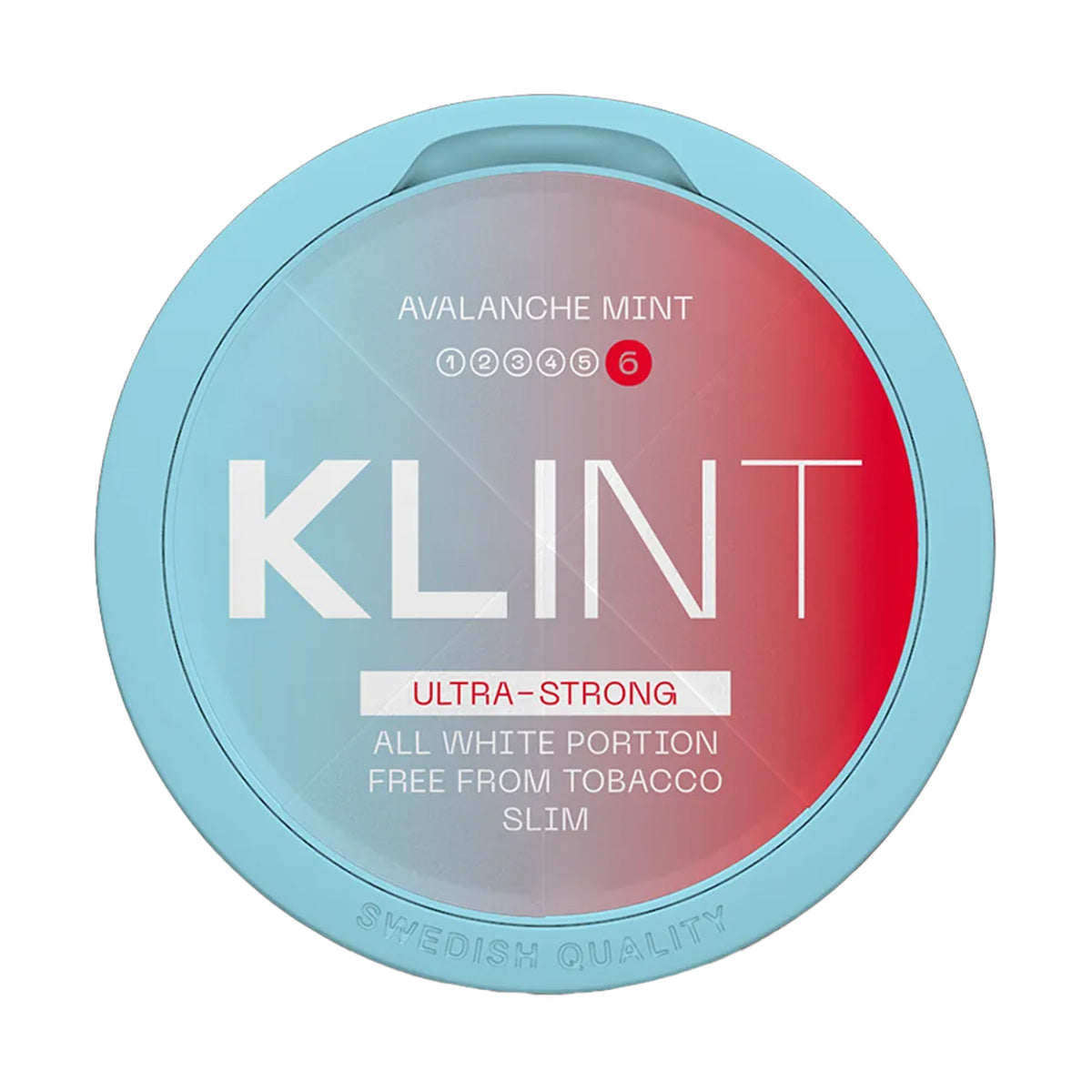 Avalanche Mint Ultra-Strong Klint Nicotine Snus Pouches