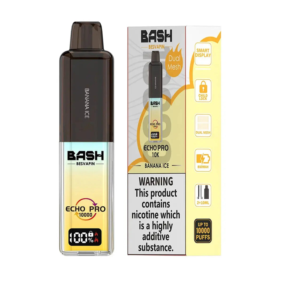 Bash Eco Pro 10K Prefilled Vape Kit