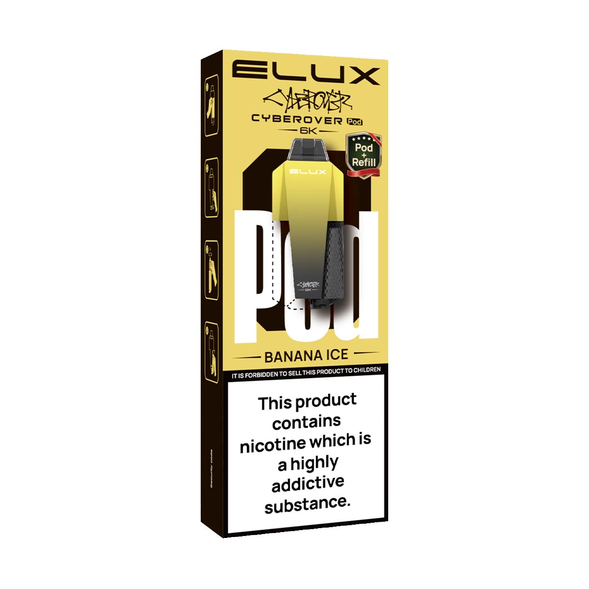 Elux Cyberover 6K Refill Pods