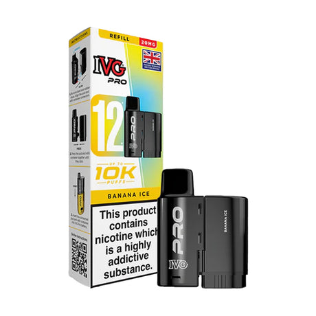 IVG Pro 12 Prefilled Pods + Refill Containers