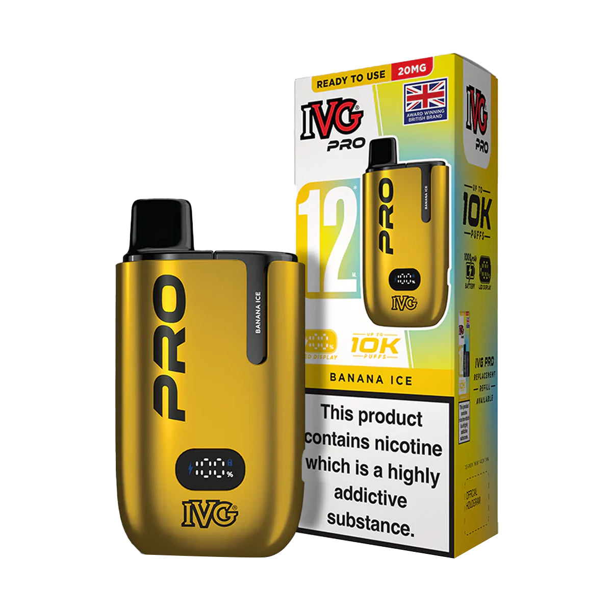 IVG Pro 12 Prefilled Vape Kit