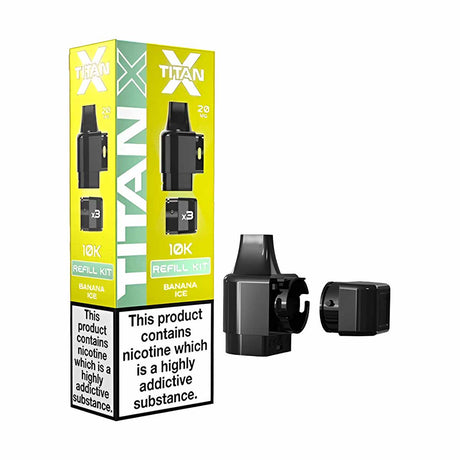 Titan X Prefilled Pods + Refill Pack