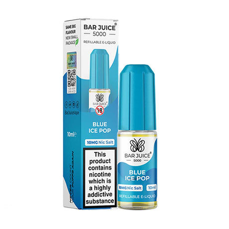 Blue Ice Pop Bar Juice 5000 nic salts 10mg