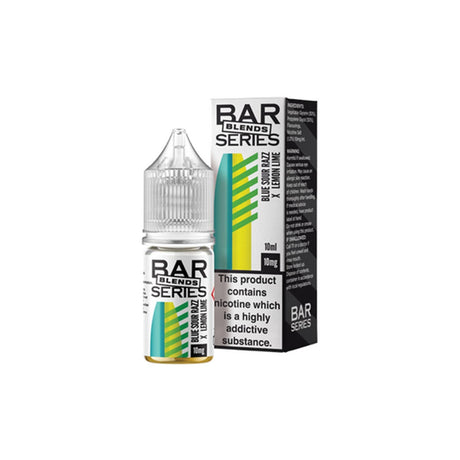 Blue Sour Razz X Lemon Lime bar series Blends nic salts 10ml/10mg