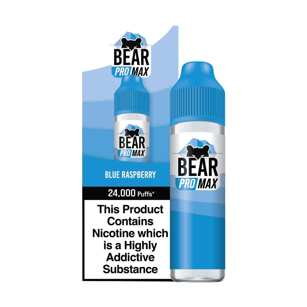 Blue Raspberry 75ml incl. 4x Nic Shots by Bear Pro Max | Grey Haze UK Blue Raspberry 75ml incl. 4x Nic Shots by Bear Pro Max | Grey Haze UK
