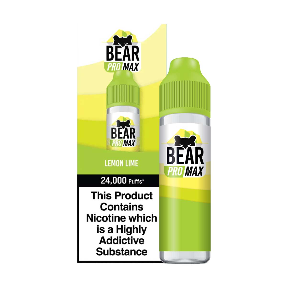 Lemon Lime Bear Pro Max nic salt e liquid 75ml