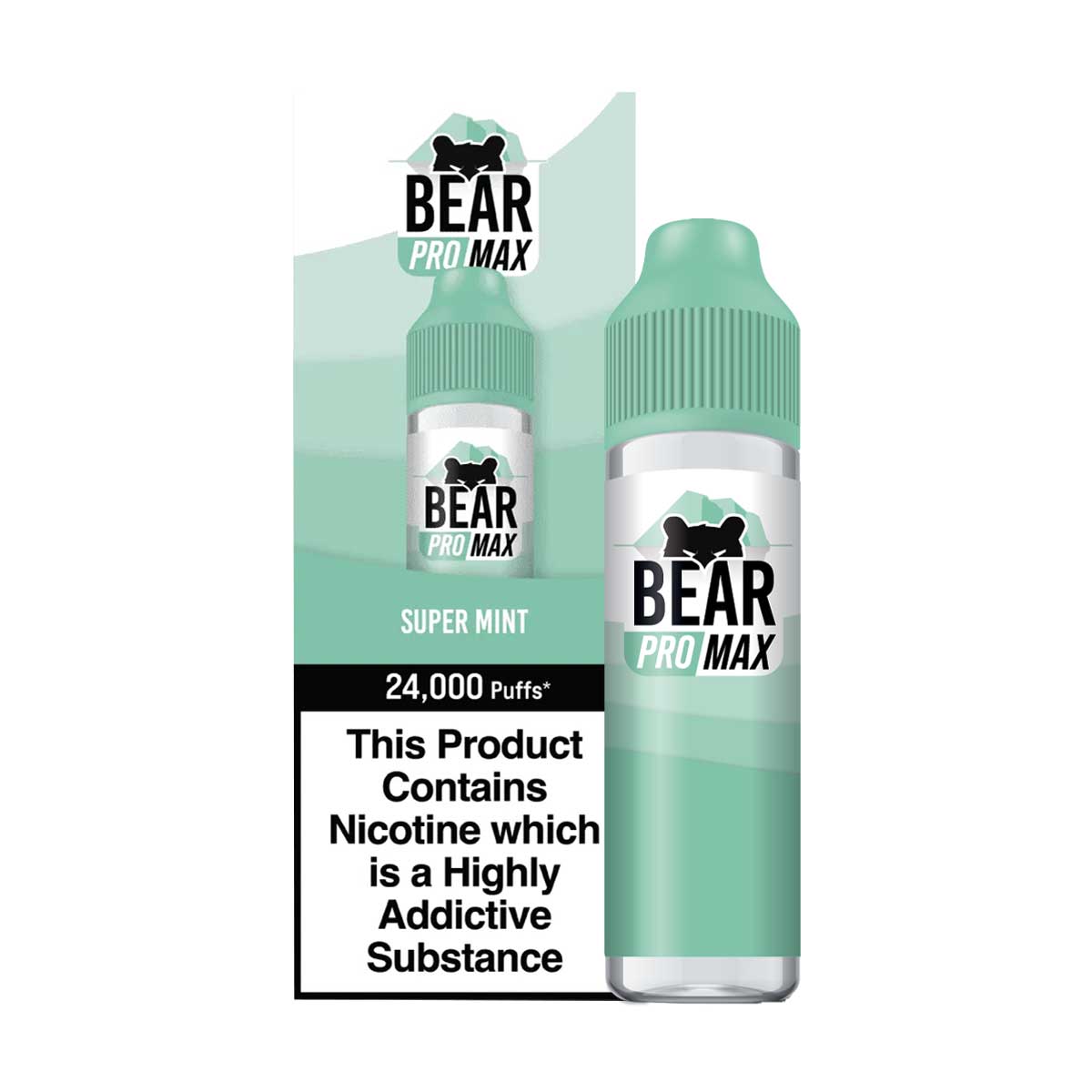Super Mint 75ml incl. 4x Nic Shots by Bear Pro Max | Grey Haze UK Super Mint 75ml incl. 4x Nic Shots by Bear Pro Max | Grey Haze UK