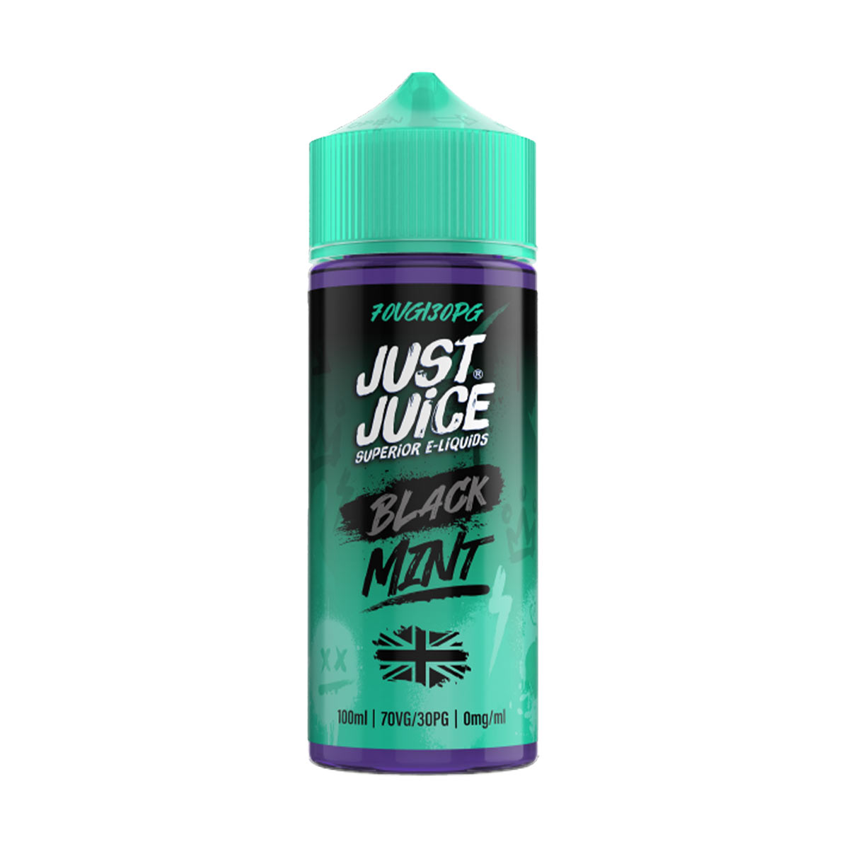 Black Mint Just Juice Mint Range Shortfill