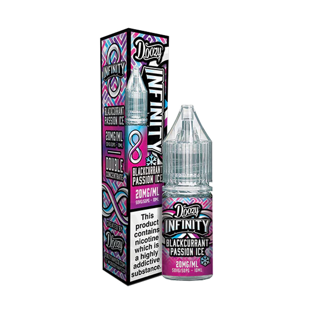 Blackcurrant Passion Ice Doozy Infinity Nicotine Salts