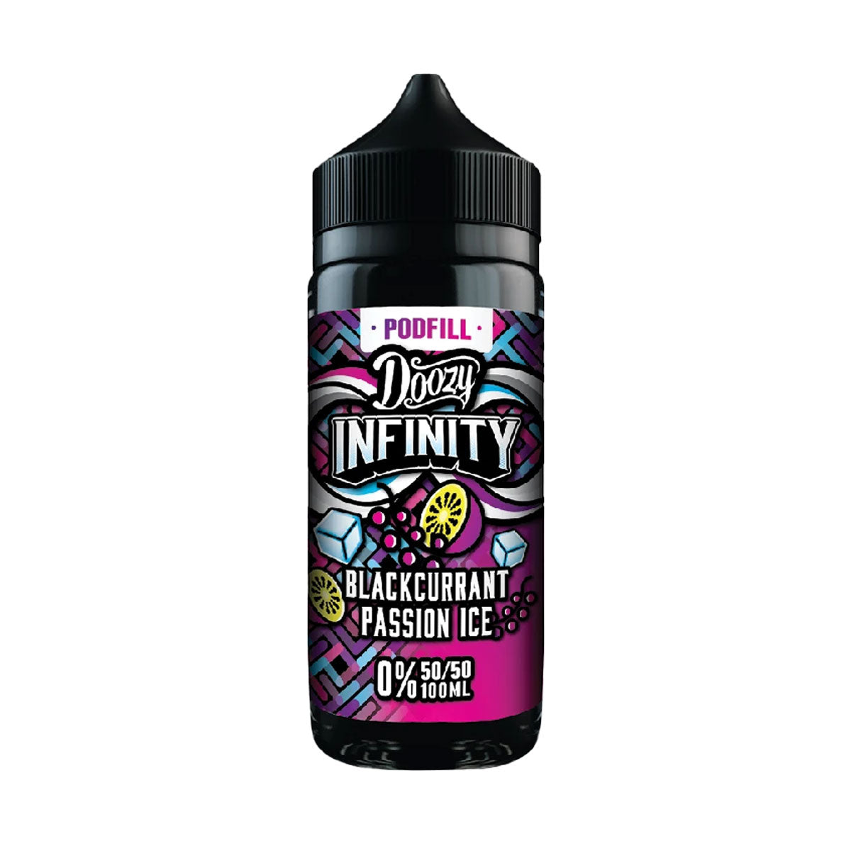 Blackcurrant Passion Ice Doozy Infinity Shortfills E-liquid 100ml
