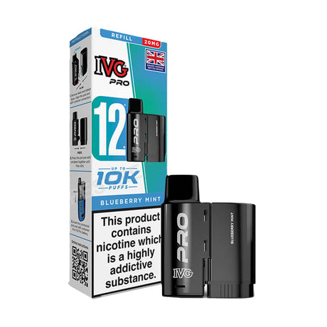 IVG Pro 12 Prefilled Pods + Refill Containers