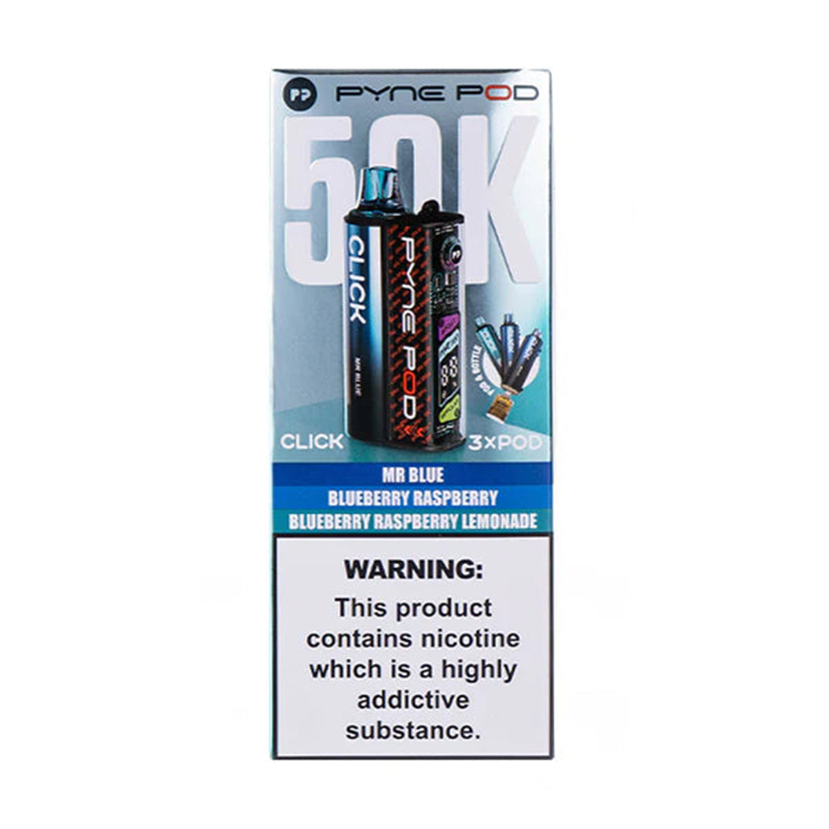 Pyne Pod Click 50K Prefilled Vape Kit