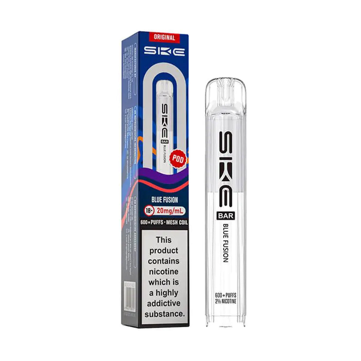 SKE Bar 600 Prefilled Pods