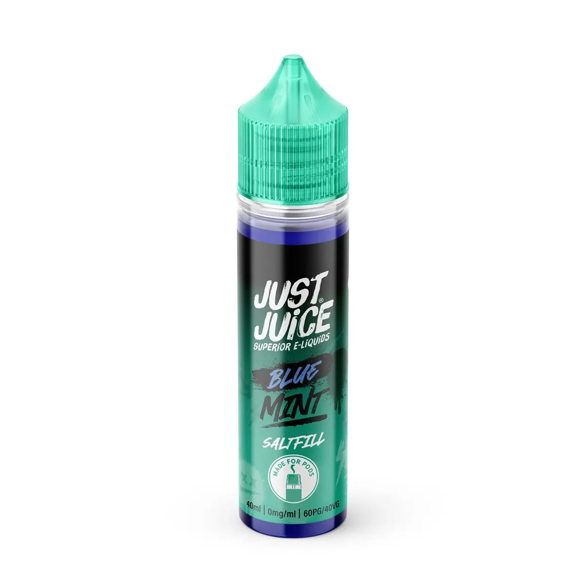 Blue Mint Just Juice Bar Saltfill Shortfill E-liquid 40ml