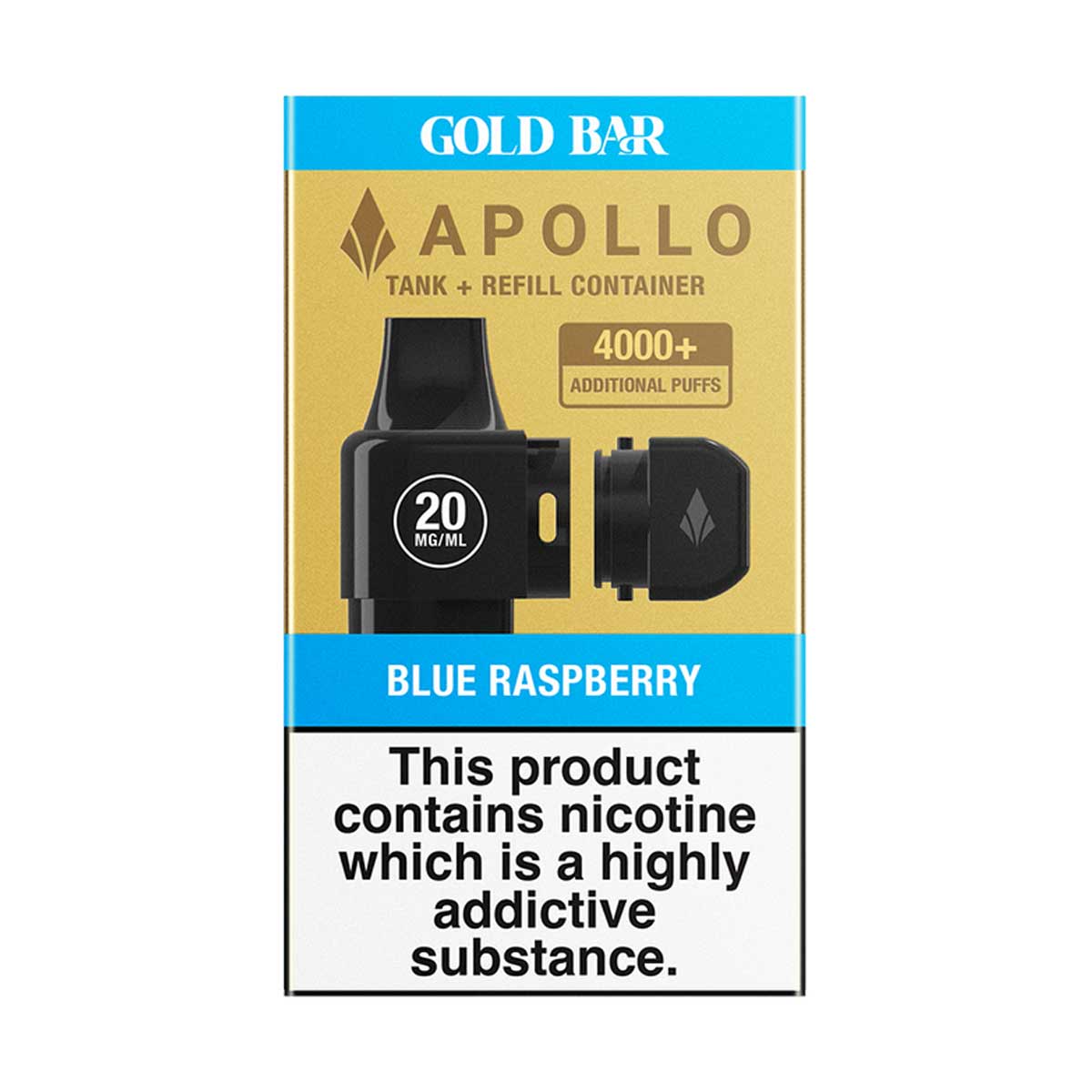 Gold Bar Apollo Prefilled Pods