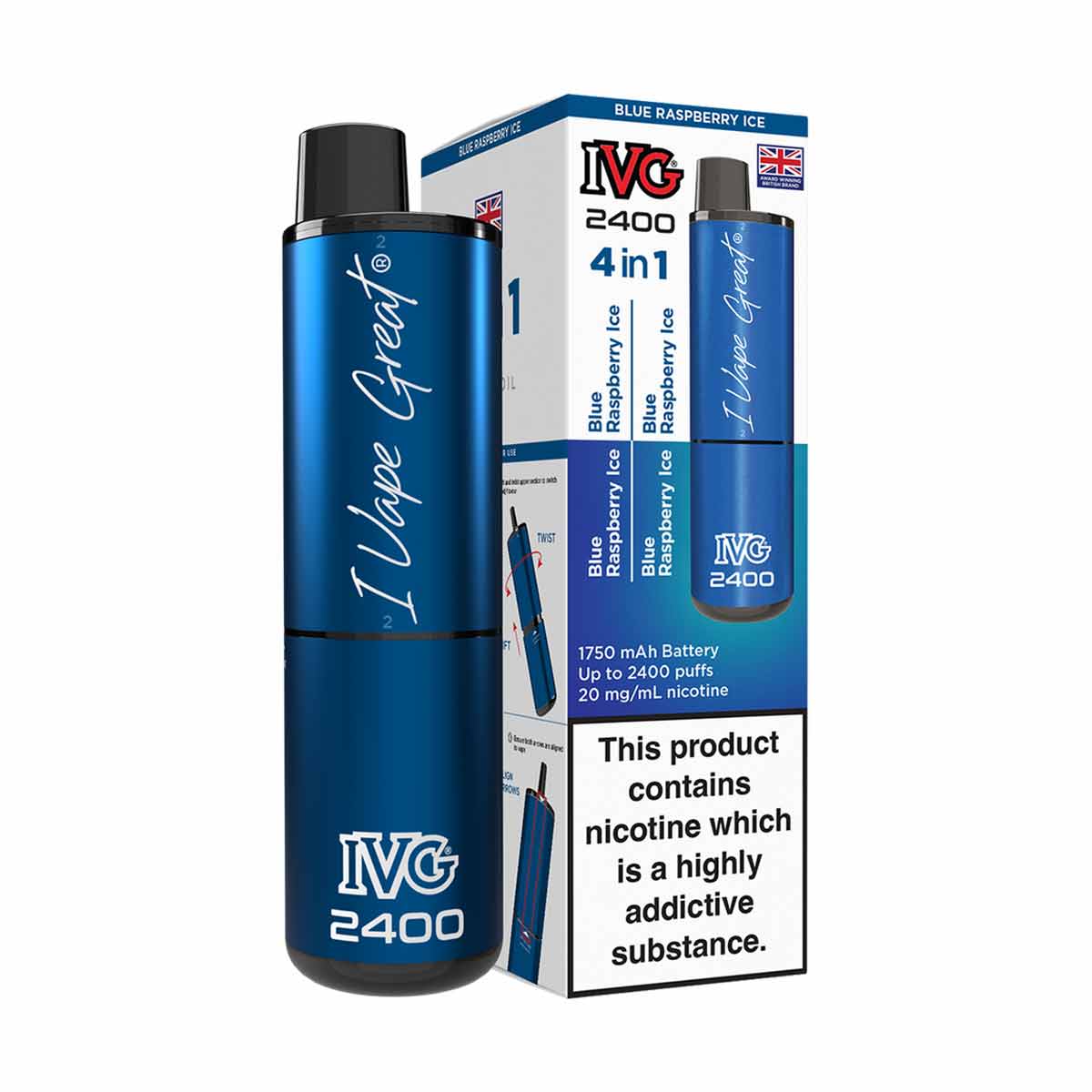 IVG 2400 Rechargeable Vape Kit