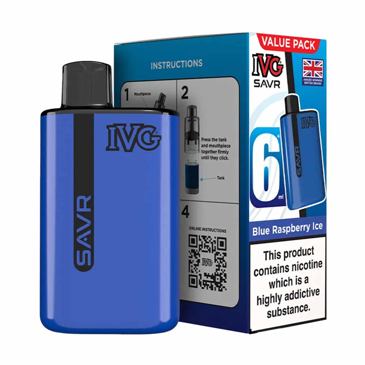 IVG SAVR Prefilled Pod Vape Kit | Disposable Alternative | 4.19 Each | Grey Haze UK IVG SAVR Prefilled Pod Vape Kit | Disposable Alternative | 4.19 Each | Grey Haze UK