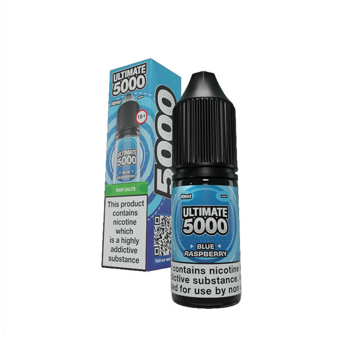 Blue Raspberry Ultimate 5000 Bar Salts Nic Salt E-Liquid