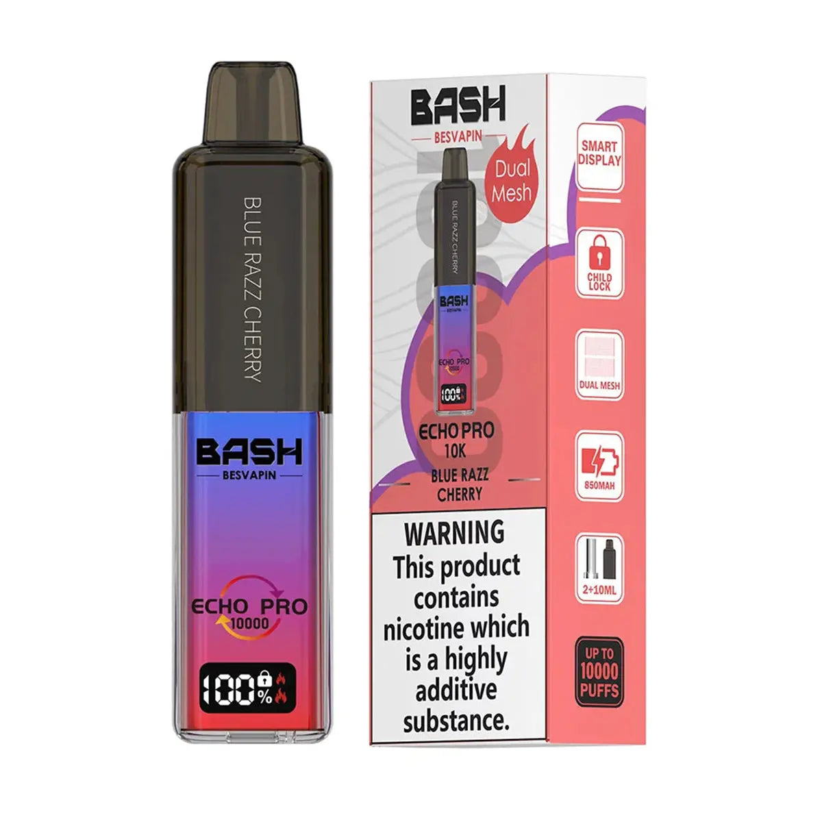 Bash Eco Pro 10K Prefilled Vape Kit