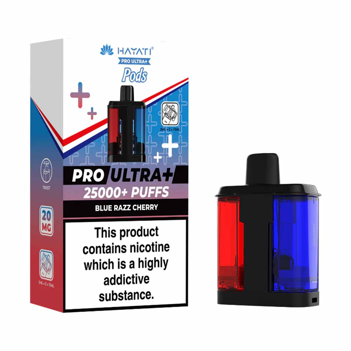 Hayati Pro Ultra + 25K Prefilled Pods