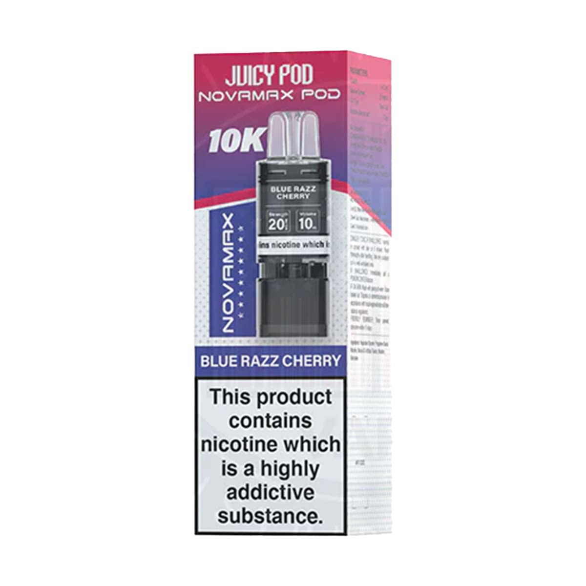 Juicy Pod NOVAMAX 10K Prefilled Pods