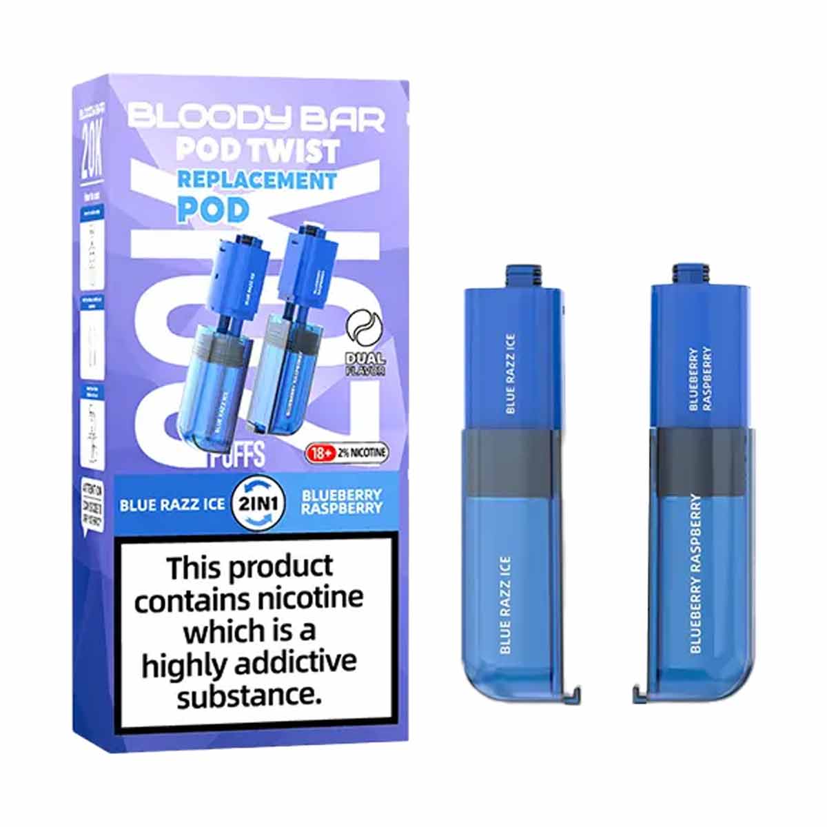 Bloody Bar Pod Twist Prefilled Pods + Refill Container