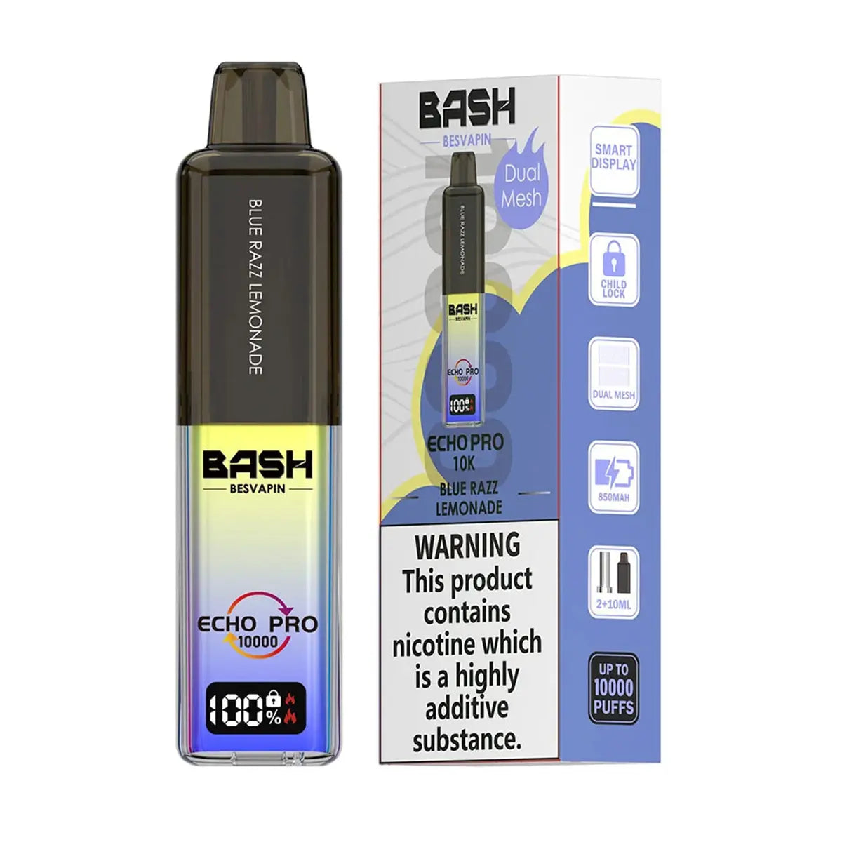 Bash Eco Pro 10K Prefilled Vape Kit
