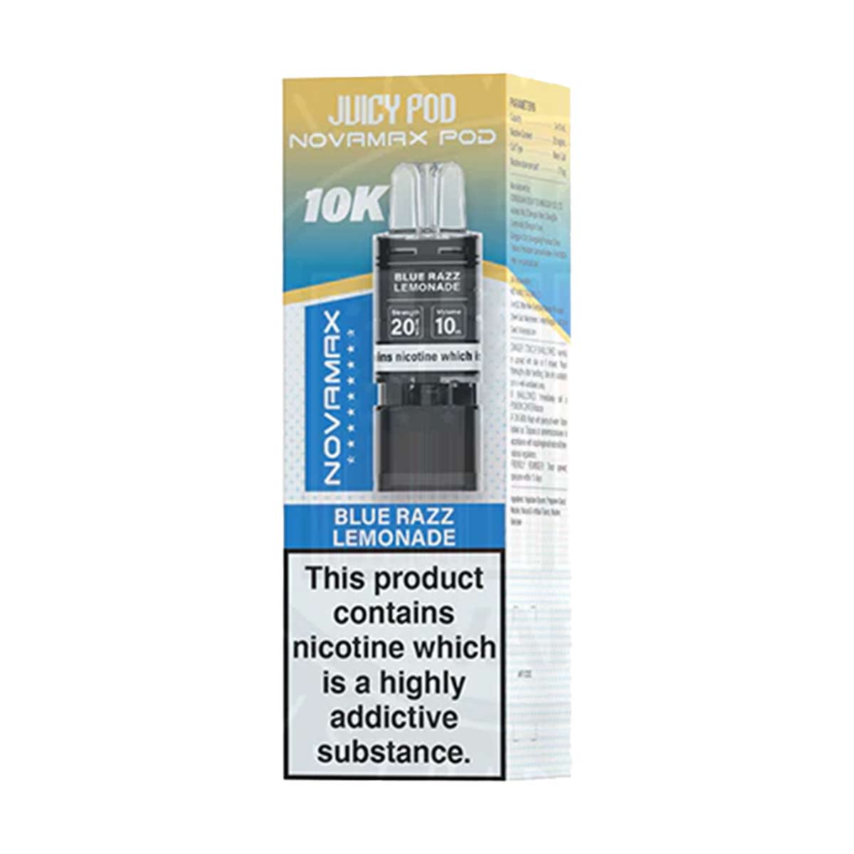 Juicy Pod NOVAMAX 10K Prefilled Pods