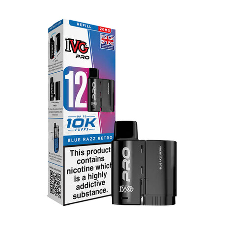 IVG Pro 12 Prefilled Pods + Refill Containers