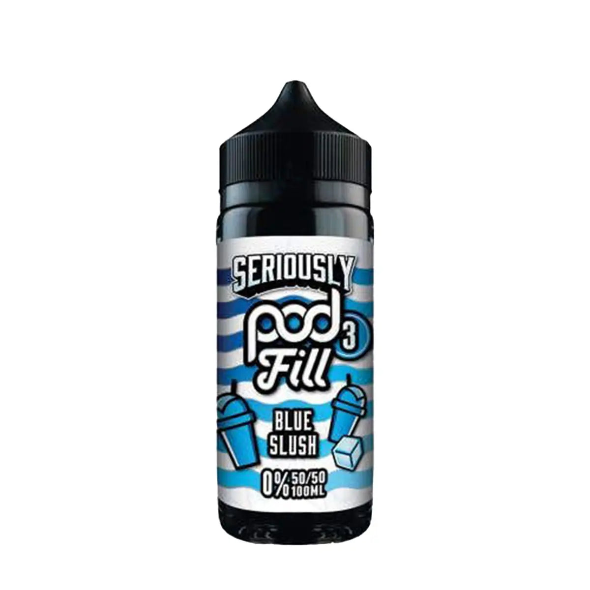 Blue Slush Seriously Pod Fill 3 100ml Shortfills
