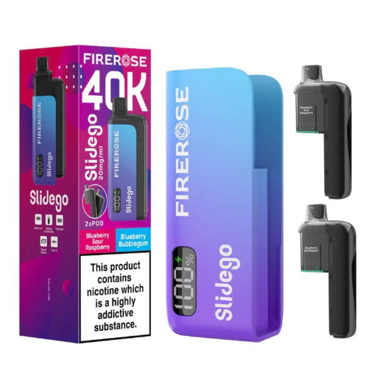 Firerose Slidego Prefilled Vape Kit