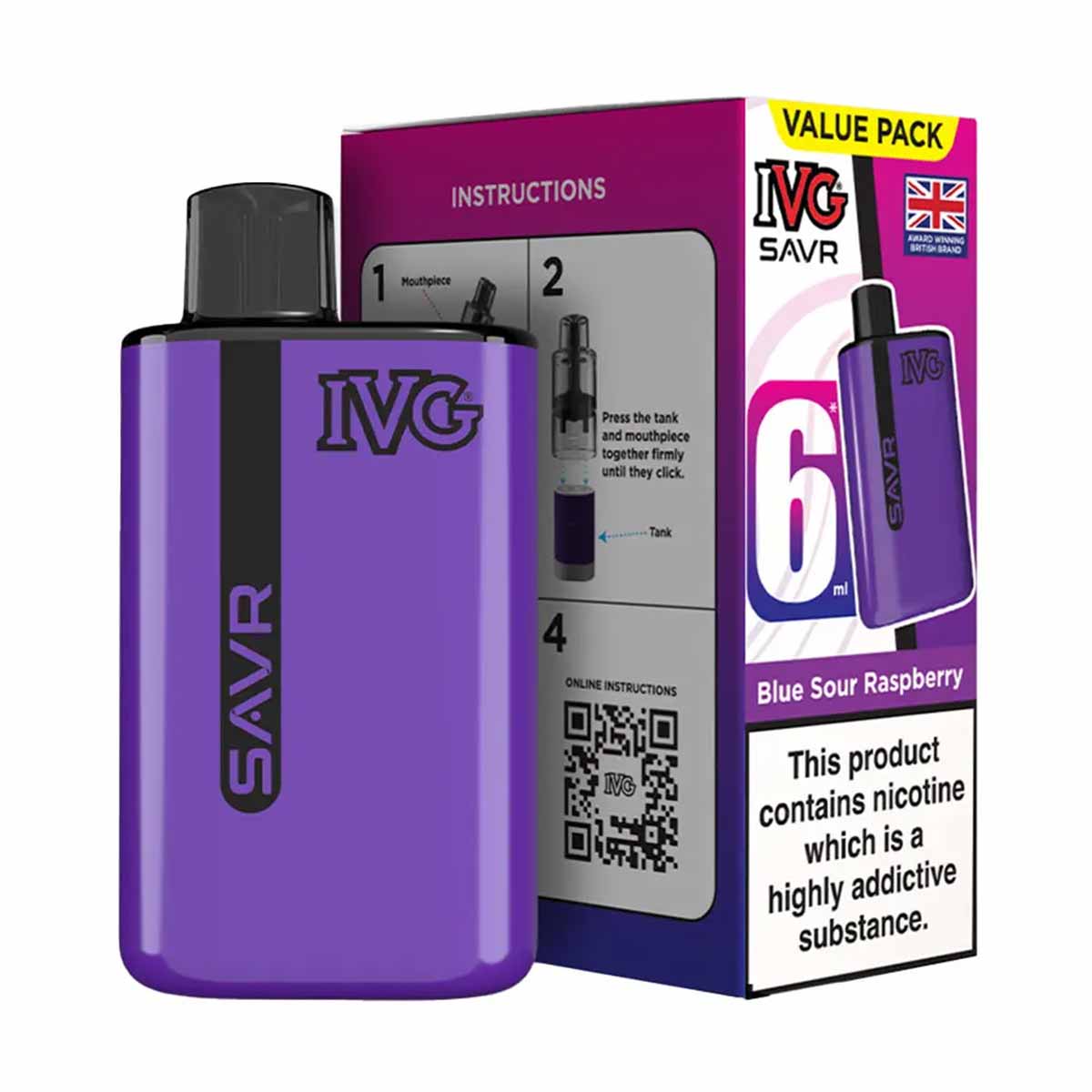 IVG SAVR Prefilled Pod Vape Kit | Disposable Alternative | 4.19 Each | Grey Haze UK IVG SAVR Prefilled Pod Vape Kit | Disposable Alternative | 4.19 Each | Grey Haze UK