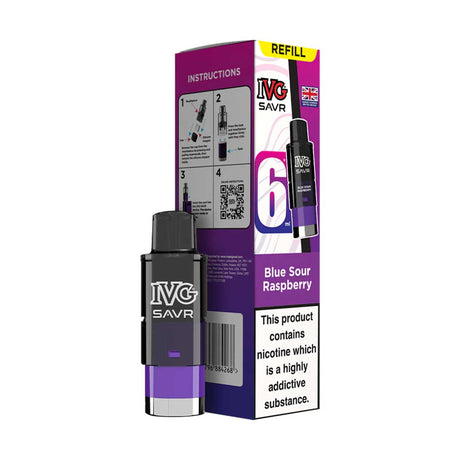 IVG SAVR Prefilled Pod + Refill Container